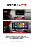Audi A3 Android Screen 2013–2018 before&after