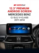 Mercedes Benz C-Class, GLC, V-Class 2015-2019 model android screen in India