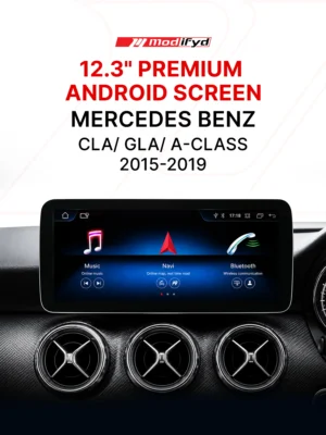 Mercedes Benz CLA, GLA, A-Class 2015-2019 model android screen in India