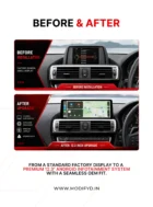 BMW 1 2017-2023 ANDROID SCREEN - before & after
