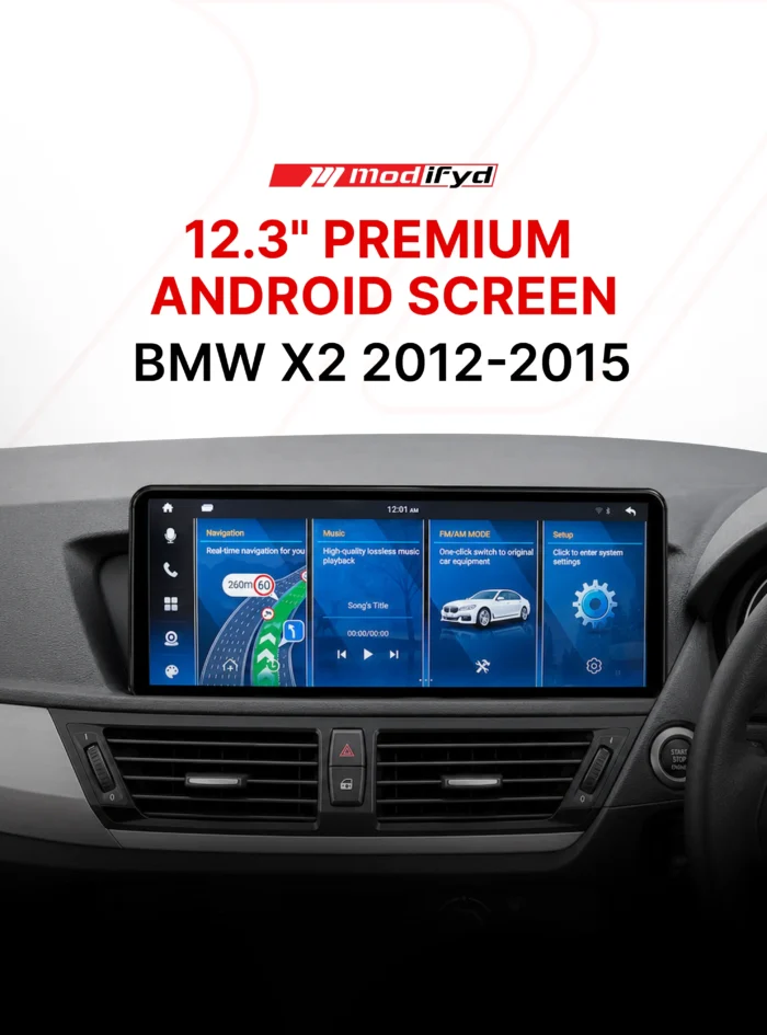 BMW X2 2012-2015 android screen