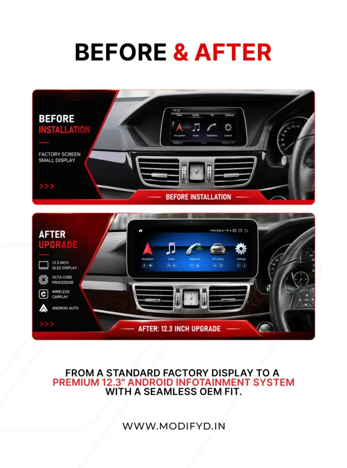 Mercedes-Benz-e class 201-2015 before and after