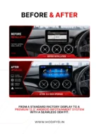benz b class 2011-2018 model android screen before after