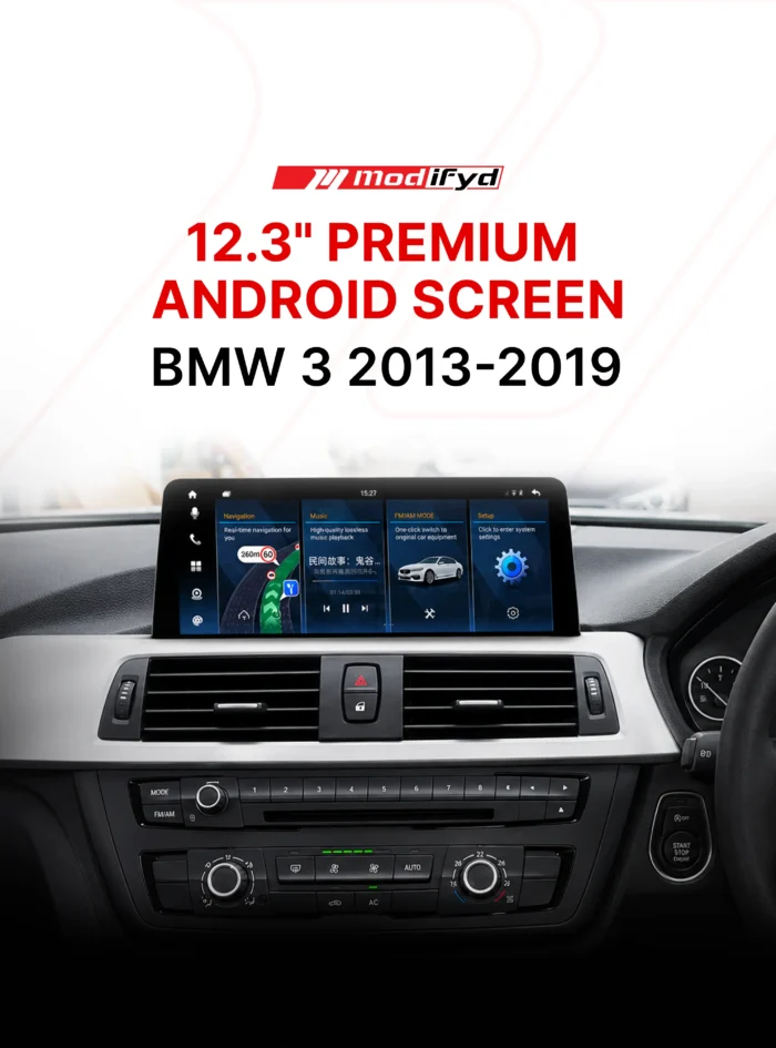 bmw 3 series 2013-2019 android screen