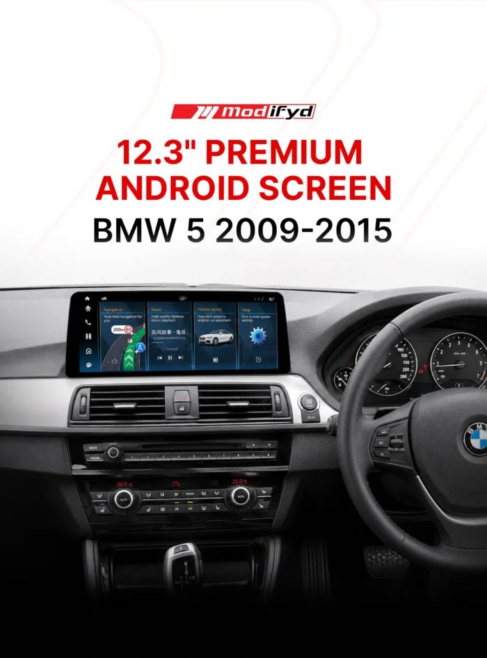 bmw 5 series 2011-16 android screen