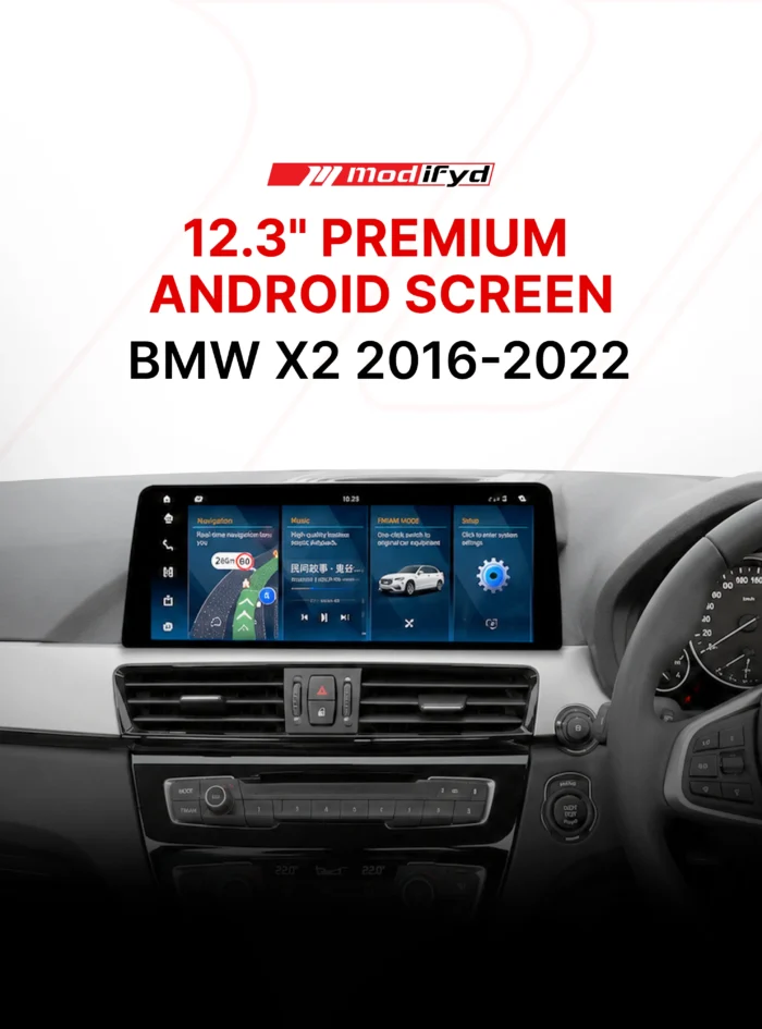 bmw X2 2016-2022 model android screen